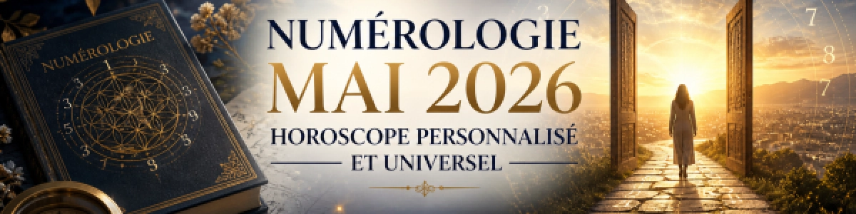Numérologie mai 2026 : horoscope universel et personnalisé (selon votre Année Personnelle)